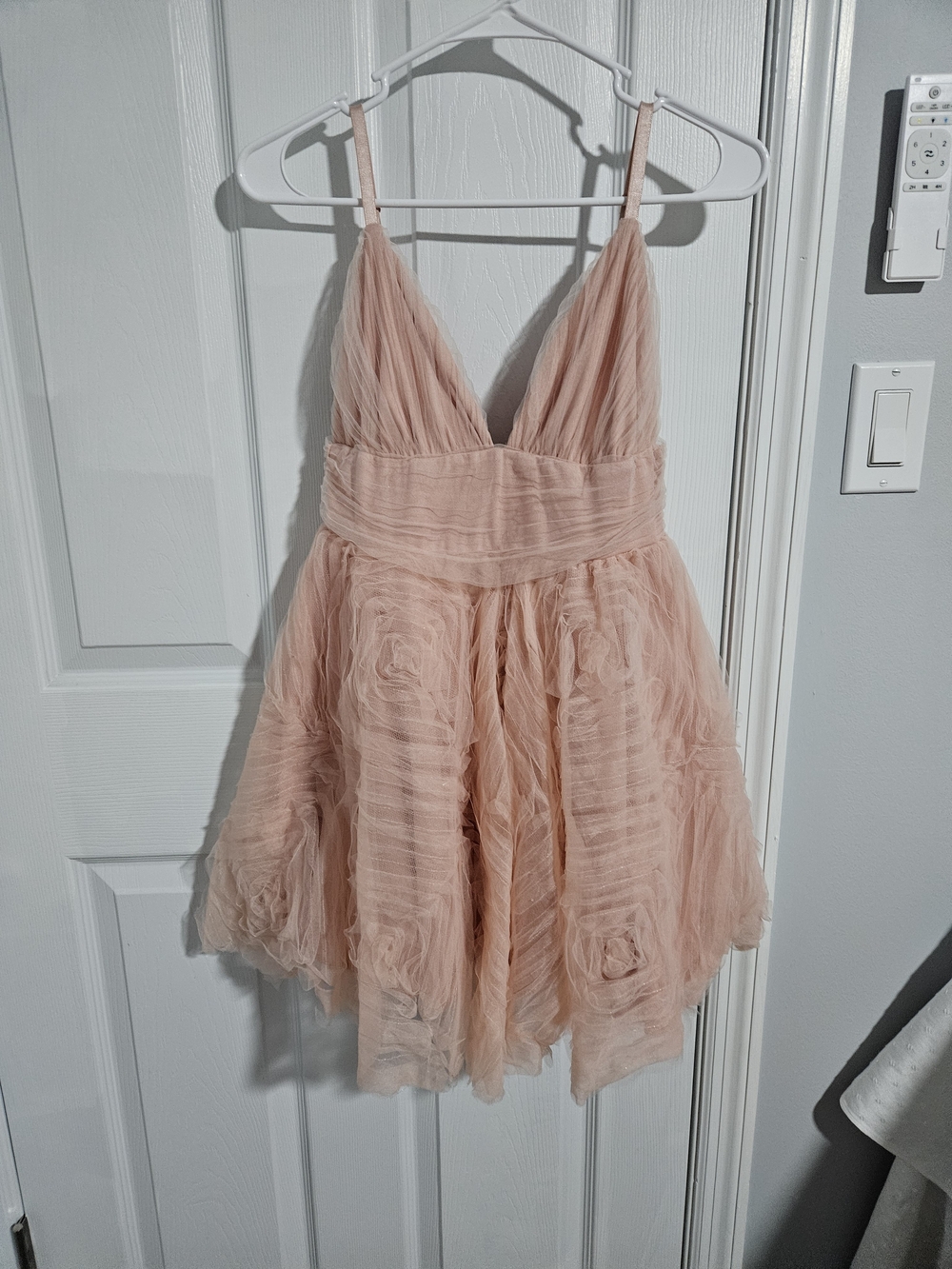 Windsor Blush Pink Spaghetti-Strap Mini Dress - Picture 2 of 8